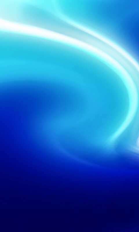 Голубой мазок обои