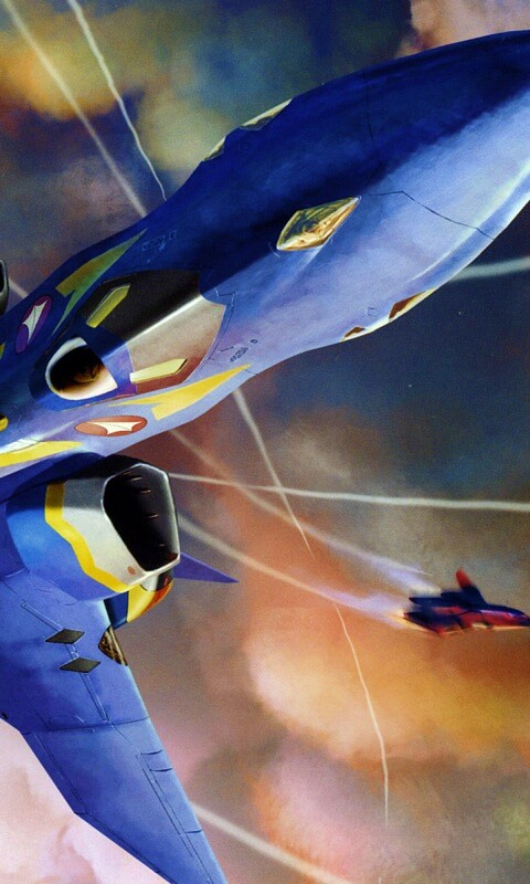 Фантастический самолёт делает бочку обои