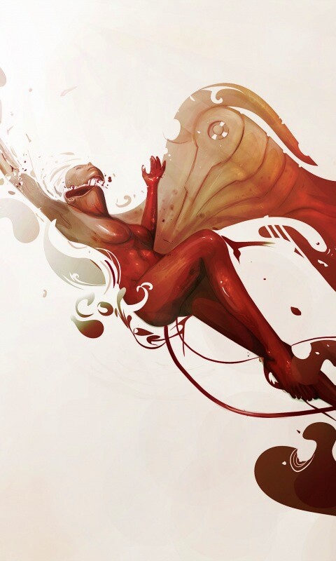 Разбитая кукла обои