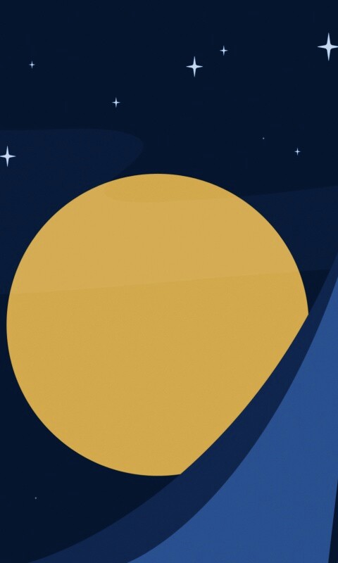 Полная луна обои