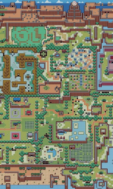 Пиксельный мир обои