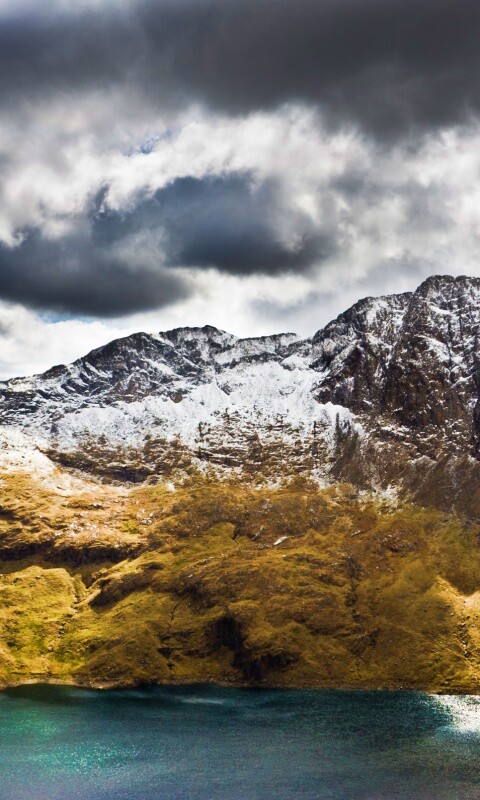 Вид на горы обои