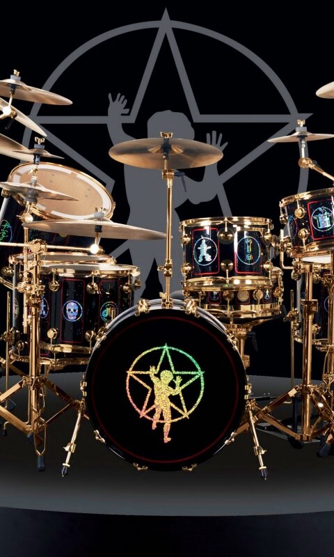 Барабанная установка обои