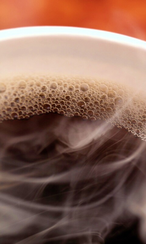 Горячий кофе обои