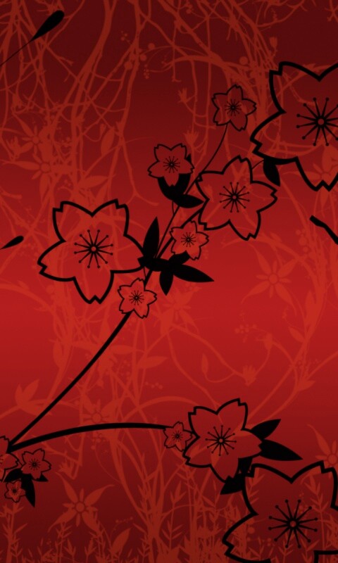 Цветы в векторе обои