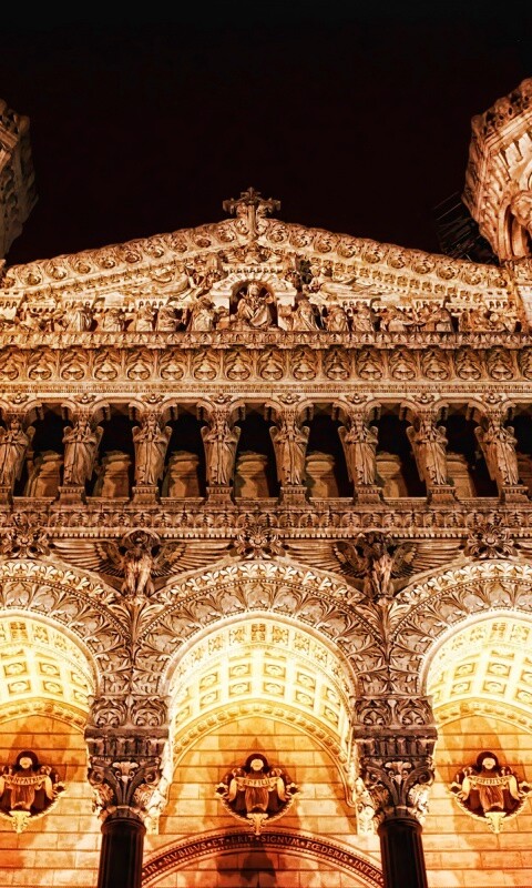 Базилика Нотр-Дам-де-Фурвьер обои