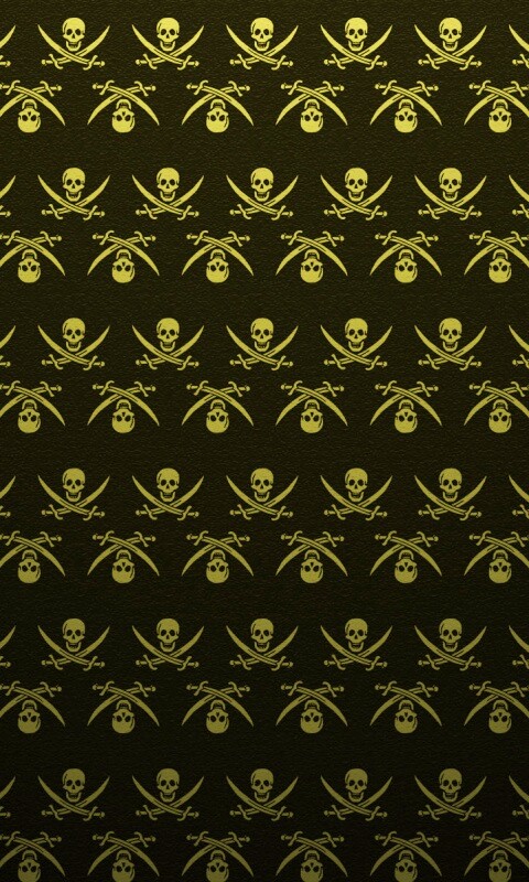 Череп и кости, пиратская тематика обои