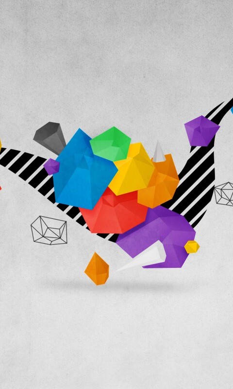 Полет абстрактной фантазии обои