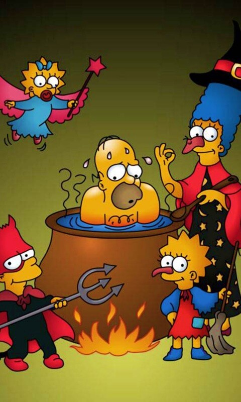Шабаш Симпсонов обои