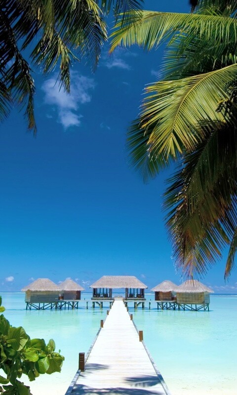 Солнечные мальдивы обои