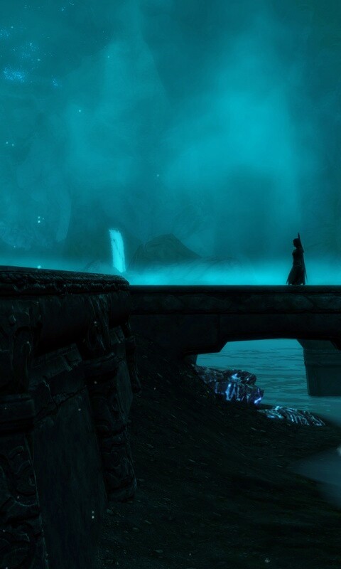 Светящийся путь обои