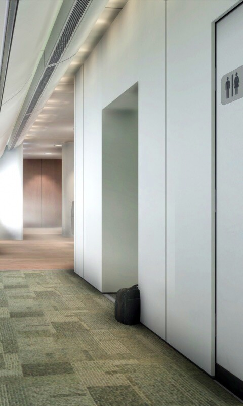 В самолете обои