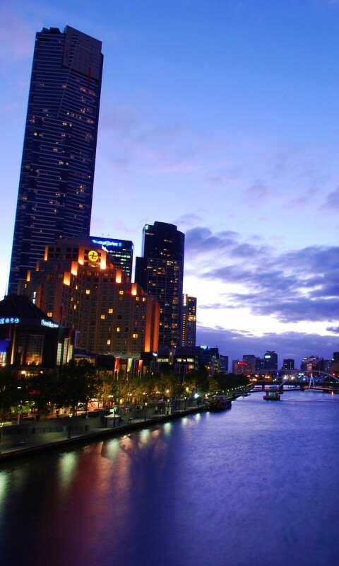 Застывший город обои