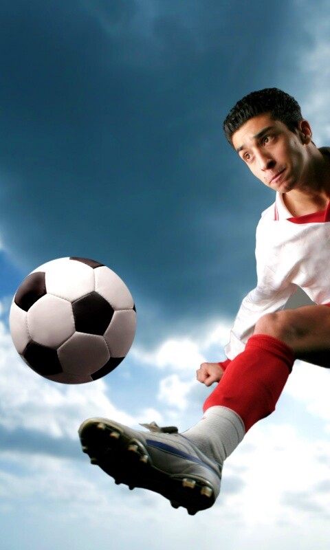 Футболист обои