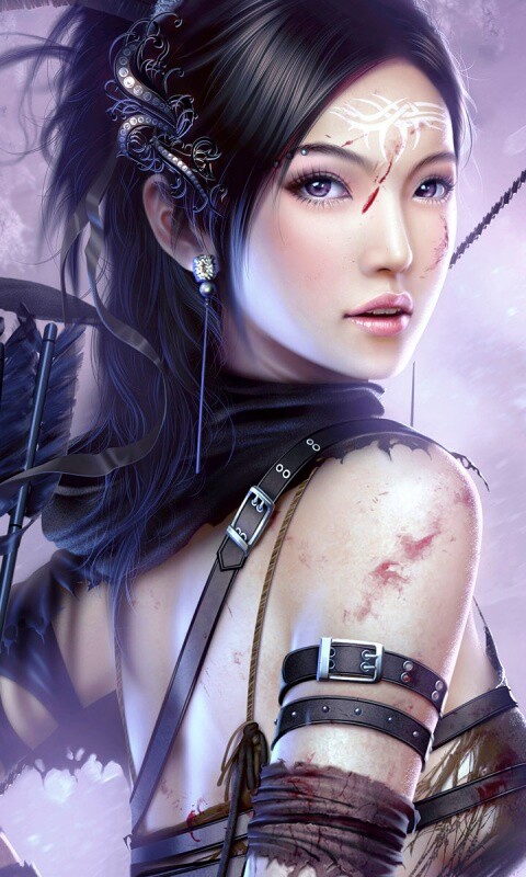 Лучница обои