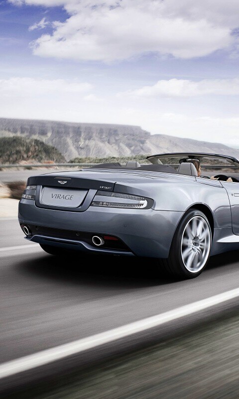 Астон кабриолет обои