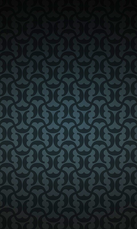Черный извилистый узор обои