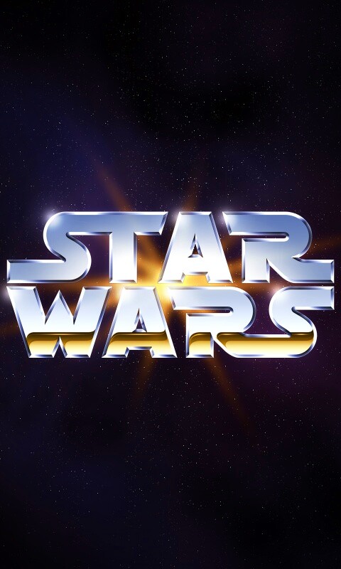 Логотип звездных войн обои