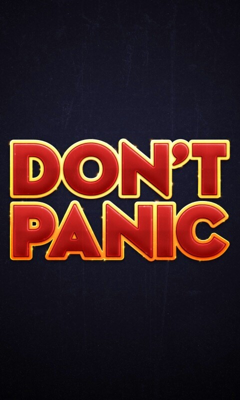 Не паникуй обои