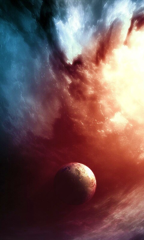 Космический вихрь обои