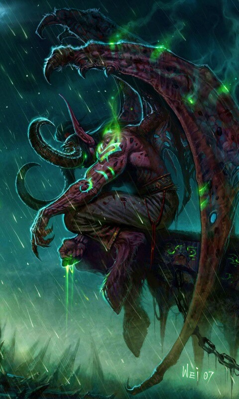 Иллидан обои