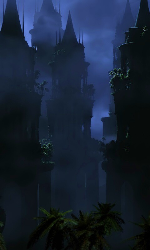 Заброшенные башни обои