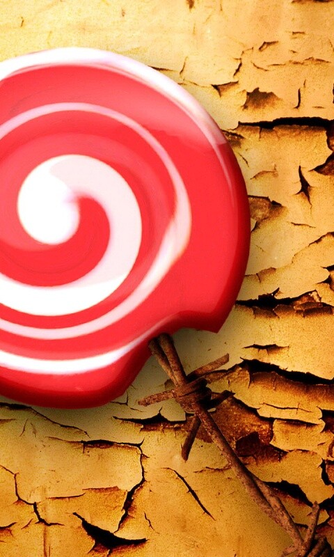 Леденец на палочке обои