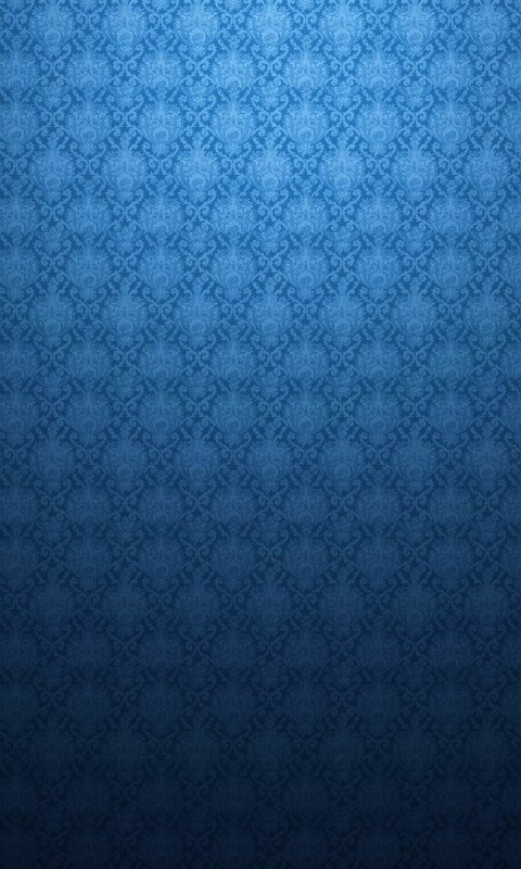 Синие узорчатые обои обои