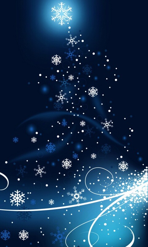 Волшебная елка обои