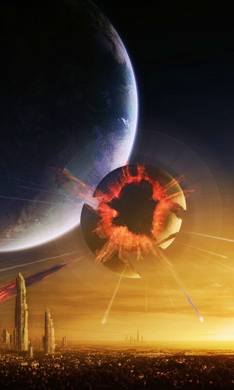 Катастрофа планетарного масштаба обои