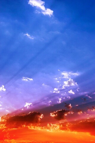 Красота восходящего солнца обои