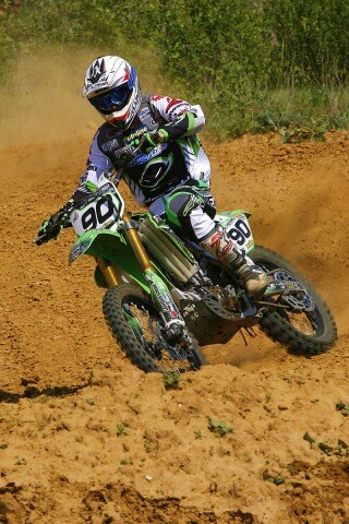 На мототреке обои