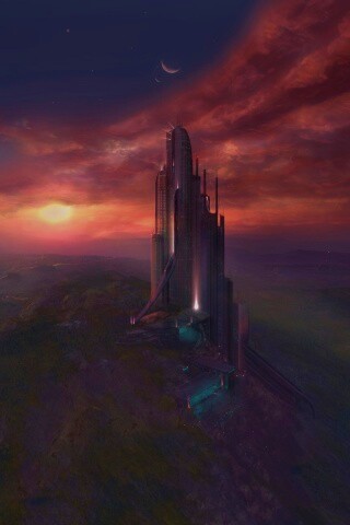 Города будущего обои