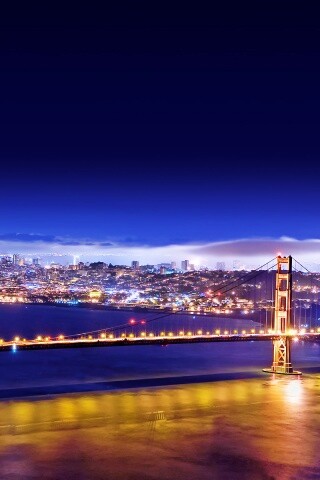 Ночной Нью-Йорк обои