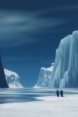 Ледяные горы обои
