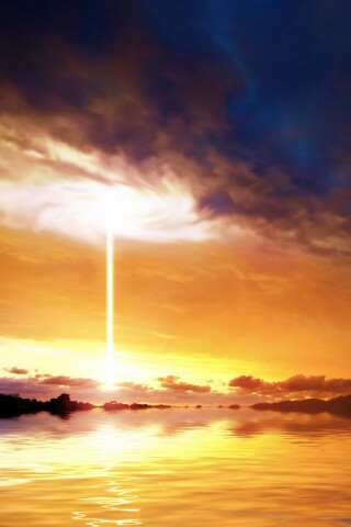 Луч с неба обои