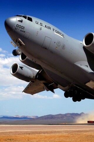 Транспортный самолет воздушных сил США обои