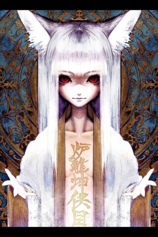 Злая девочка обои