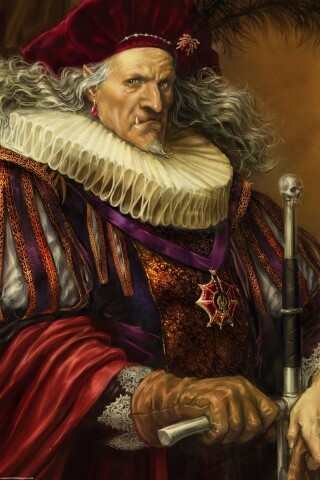 Портрет вампира обои