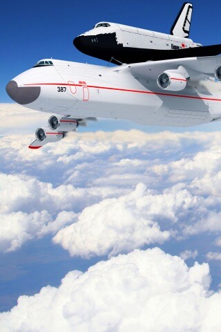 Авиатранспортировка Бурана обои