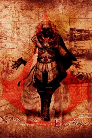 Гравюра Assasins Creed обои