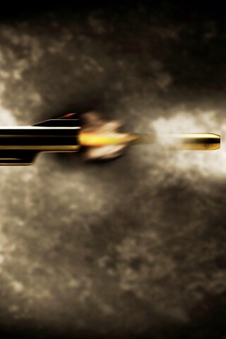 Выстрел из револьвера обои