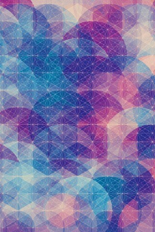 Узор из геометрических фигур обои