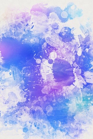 Синие и фиолетовые кляксы обои