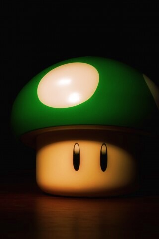 Гриб из игры марио обои