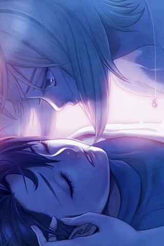 За секунду до поцелуя обои