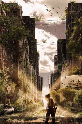 Постапокалиптический мир обои