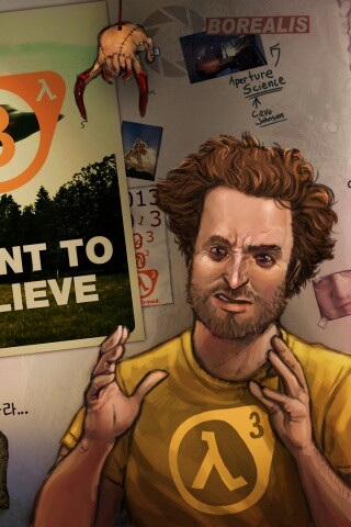 Half Life 3 - I want to believe обои