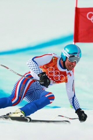 Лыжник на олимпиаде обои