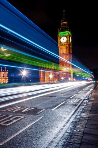 Ночной лондон обои